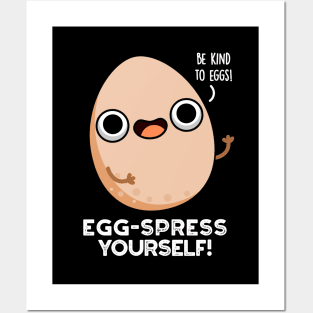 Egg-spress Yourself Cute Egg Pun Posters and Art